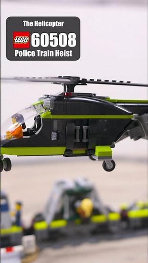 LEGO 60508 The Helicopter | LEGO Police Train Heist | Showcase 60508 LEGO City 2026 | LEGO Trains