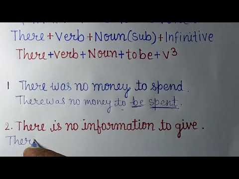 Passive voice of Infinitives ll PART -2 ll इसे देखने के बाद कोई और वीडियो देखने की कोई जरूरत नहीं |