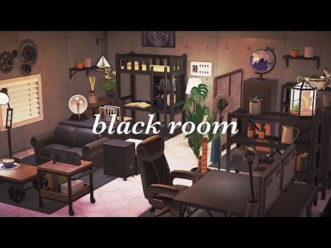 【あつ森・内装】コンクリート打ちっぱなしのおしゃれでかっこいい部屋【あつまれ どうぶつの森】