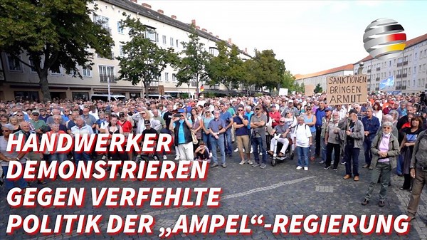 16K views · 2.2K reactions | Wirtschaft: #Handwerker demonstrieren in...