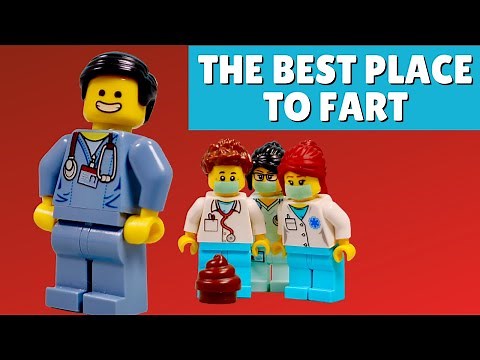 The Best Place to Fart (HILARIOUS!!) | Brickology Stop Motion