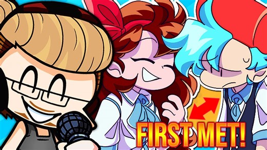 Friday Night Funkin - How boyfriend met girlfriend (Maginage Matches full week)