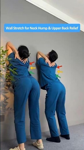 Say Goodbye to Rounded Shoulders and Neck Pain with This Quick Wall Exercise