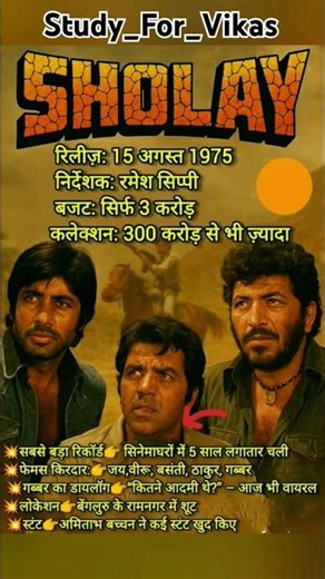 शोले #gk #short #dharmendra