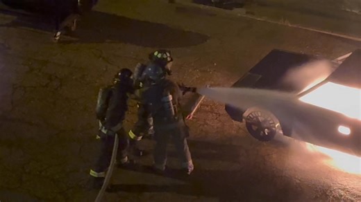 2.5K views · 31 reactions | ‼️Fire Recruit Class Night Training - Vehicle Fire Evolution‼️ The fire recruits gained hands-on experience in safely extinguishing vehicle fires. This night training evolution helps prepare them for real-world emergencies, reinforcing safety, teamwork, and effective fire suppression techniques.  #AlwaysReady #FutureFirefighters #NightDrill | Jackson Fire Department | Facebook