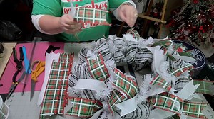 25K views · 177 reactions | Welcome back to the wreath shop. Today learn to make a deco mesh Poinsettia Flower Market Wreath using 10 inch mesh, wreath frame, wired ribbon, greenery and a beautiful sign. | Southern Charm Wreaths | Facebook