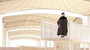 South African architect Sumayya Vally has been named emerging architect of the year at Dezeen Awards 2023. Vally picked up the prize at the Dezeen Awards 2023 party this week, which was hosted in partnership with Bentley. The architect is the founder of architecture studio Counterspace and is the artistic director of the first Islamic Arts Biennale. In 2021, Vally was the youngest architect to be commissioned by the Serpentine Gallery to design its 2021 pavilion and was named one of Time magazin