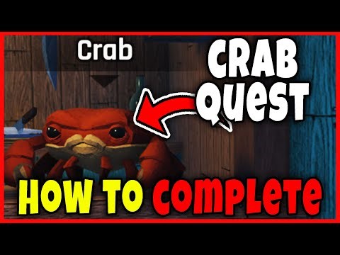 How to GET CRAB SCROLL & COMPLETE CRAB QUEST in ABYSS - FULL GUIDE to FIND SCROLL for CRAB Roblox