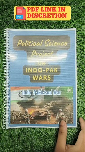 Political Science Project On Indo-Pak Wars #diy #project #class12 #politicalscience
