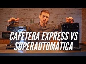Cafetera express manual o superautomática: ¿Cuál comprar?