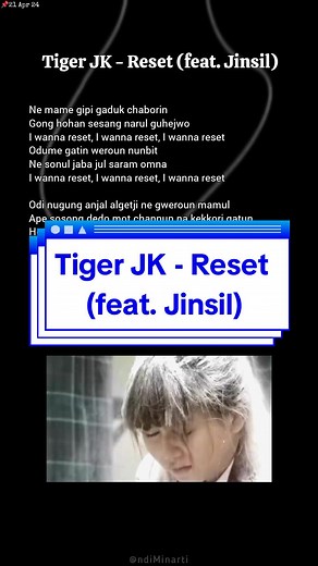 Tiger JK - Reset (feat. Jinsil)