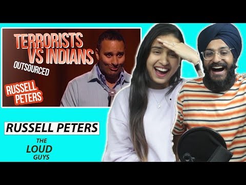 Indians React to "Terrorists vs Indians" | Russell Peters - Outsourced