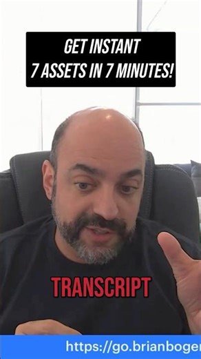 7 Marketing ASSETS in 7 MINUTES🤯 #shorts