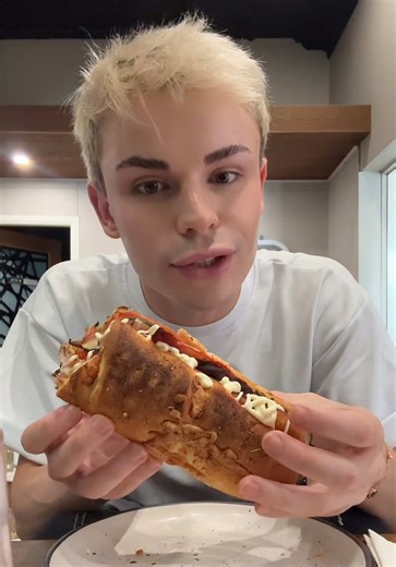 Enjoying a Vegetarian Subway Lunch with Kewpie Mayo