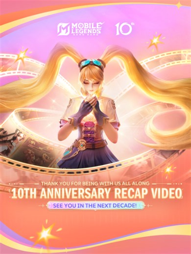 Do you remember the first time you launched MLBB? Do you remember the first hero you played when you first set foot in the Land of Dawn? Maybe you were still getting the hang of the controls. Maybe you could barely remember what your skills did. But do you still remember the excitement of your first kill? Or the heart-pounding thrill of your first comeback? Those moments still feel just as vivid today. Before we knew it, ten years had gone by. From your first match to your thousandth, from fight