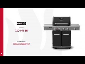 Nexgrill DEluxe 4-Burner Gas Grill (720-0958H)