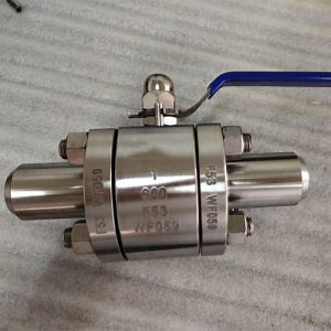 [Hot Item] Fire Safe 3PC Body Floating Ball Valve ANSI 150 A351 CF8m, F53 SS316 Ball Valve