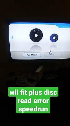 Wii Fit Plus Disc Read Error Speedrun (WR?)