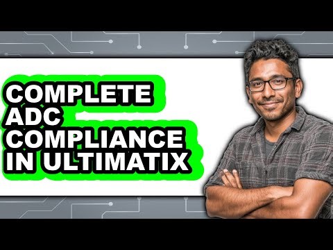 How to Complete Adc Compliance in Ultimatix (only Way)