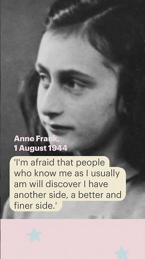 Quote Anne Frank 1 August 1944 #shorts