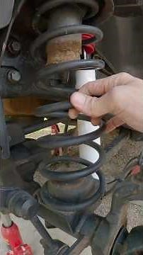 Replacing the front coil springs on a 2018 Jeep Wrangler JKU