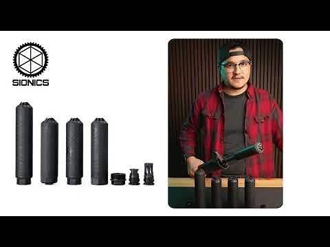Meet the New SIONICS MCTR™ Suppressor – Full Breakdown with Colin!