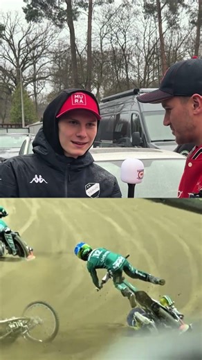 Zawodnik Presu Toruń, Antoni Kawczyński na gorąco po sparingu (25.03) #żużel #ekstraliga