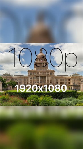 4K 2K 1080p 720p 480p video resolution test_OpusClip Reframe #shorts