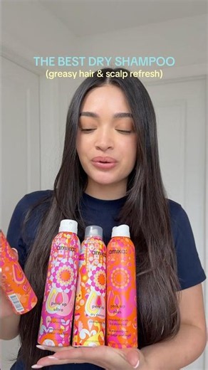 This amika x Ellis Brooklyn perk up dry shampoo in the guava granita scent is PERFECT! #amikapartner
