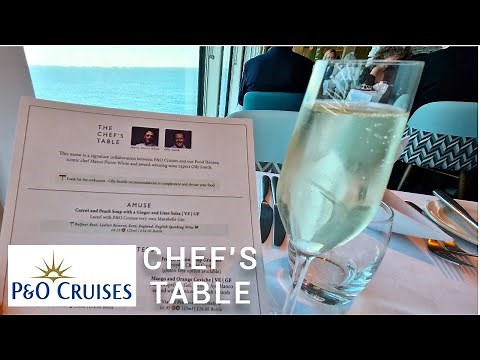 CHEFS TABLE - P&O - our honest FOOD REVIEW