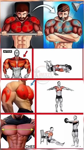 Upper Body Muscle Building Workout | Get Stronger