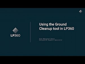 How to Use the new Ground Clean Up Tools in LP360