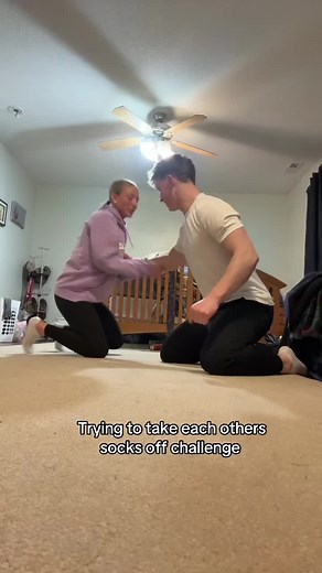Sock Removal Challenge: Fun with Friends