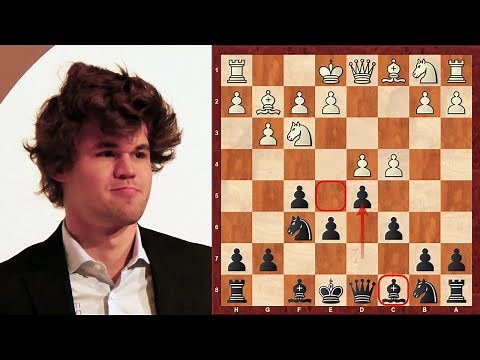 World Chess Champion: Magnus Carlsen plays the Dutch Stonewall Defence against Fabiano Caruana!