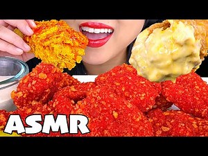 ASMR FRIED CHICKEN HOT CHEETOS, CHEESY & SPICIEST DRUMSTICKS (NO TALKING) Compilation ASMR Phan