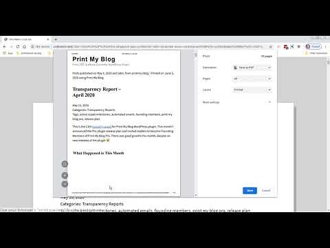 How to Remove Headers and Footers when Printing or Making PDFs With Google Chrome