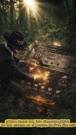 Tutorial de imágenes cinematográficas en Free Fire en 8K