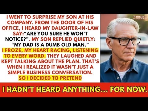 I Went To Surprise My Son at His Company... But I Heard His Plan To Launder Money Using My Name