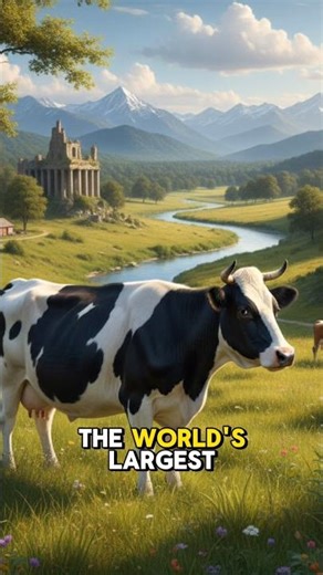 biggest cow in the world | largest animal in the world | fun fact