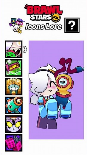 Comment if you agree Colette's a BADDIE | Icons Lore in Brawl Stars