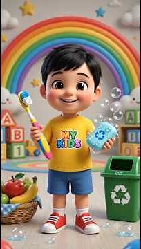 😊 Good Habits for Kids | Learn Healthy Habits | Daily Routine for Toddlers & Preschoolers