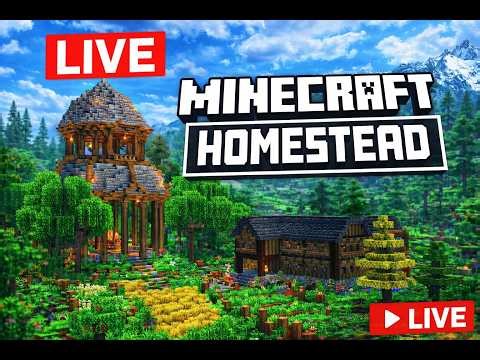 MINECRAFT SURVIVAL : HOMESTEAD COZY SURVIVAL GAMEPLAY