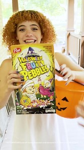 40K views · 34 reactions | Halloween Fruity Pebbles™ is here for a limited time only. Snag your box today. | Pebbles Cereal | Facebook