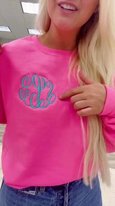 Monograms are Back! 💕This embroidery monogram style is what our company was founded on and will always be a classic and timeless style. 💕We're also the proud creator of the graphic monograms! Bringing monograms to the graphic tee trend :) 💕What is a Monogram?👉🏼 https://www.united-monograms.com/blogs/united-monograms-blog/what-is-a-monogram | United Monograms
