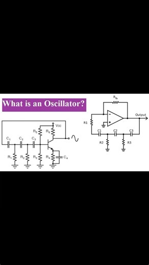 Oscillator circuit|type of oscillator|circuit diagram of oscillator|#electrical #circuit #diagram