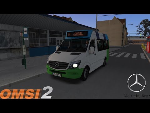 Omsi 2 - Fikcyjny Szczecin - Line 64 - Mercedes Benz Sprinter W906 Transfer 23