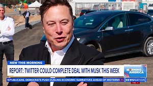 33K views · 133 reactions | New developments overnight report that Twitter could complete a deal with Elon Musk to buy the site this week. Ileana Diaz has the latest updates. More: https://trib.al/DINuF5U | NewsNation | Facebook