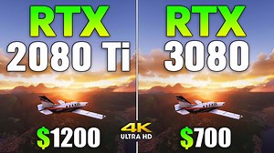 RTX 3080 vs RTX 2080 Ti test in 8 games