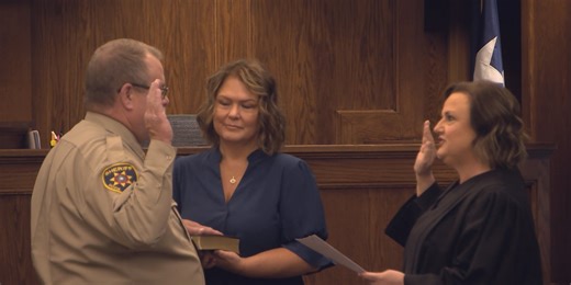 William Rutledge sworn in as new Wichita County Sheriff