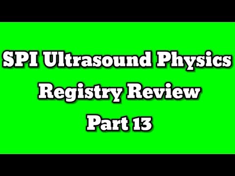 Ultrasound Physics Registry Review